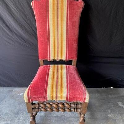 LOT#L17: Barley Twist Baker Chairs