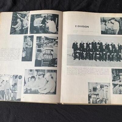 LOT#T33: 1957 USS Mount McKinley Naval Book