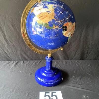 LOT#D55: Gemstone Globe