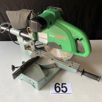 LOT#D65: Hitachi C10FS Chop Saw
