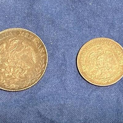 LOT#C73: Assorted Mexican Silver Coin Lot