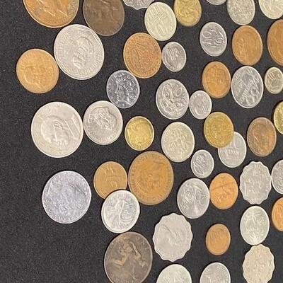 LOT#C75: Assorted Foreign Coin Lot