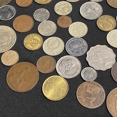 LOT#C75: Assorted Foreign Coin Lot