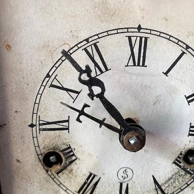 LOT#E85: Early Handmade Seth Thomas Clock