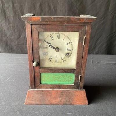 LOT#E85: Early Handmade Seth Thomas Clock