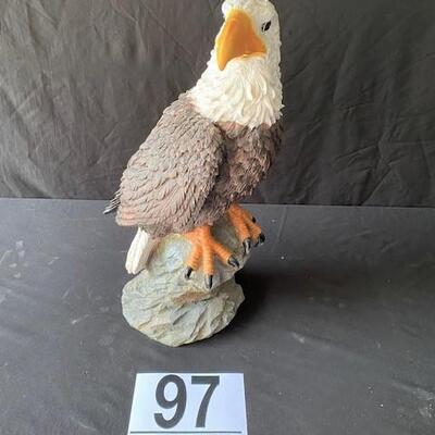 LOT#E97: Resin Bald Eagle Lot #1