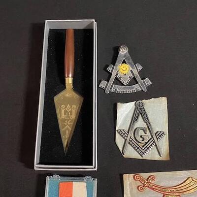 LOT#E135: Assorted Masonic Lot
