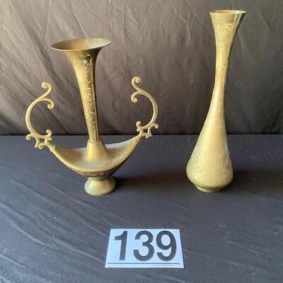 LOT#E139: Assorted Brass Lot #1