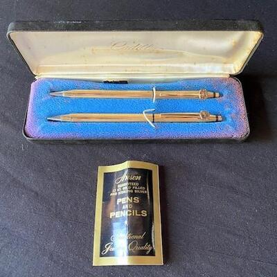 LOT#E151: NOS Vintage Anson Cadillac Grand Pen & Pencil Set