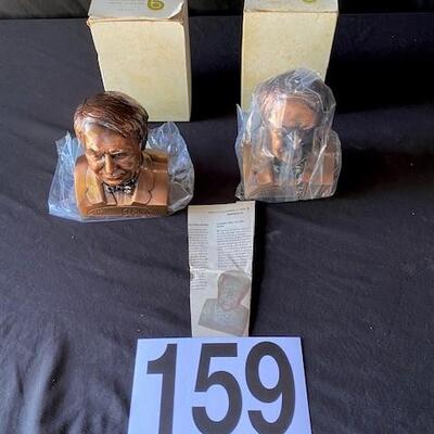 LOT#E159: NOS Pair of Bantheico Edison Copper Banks
