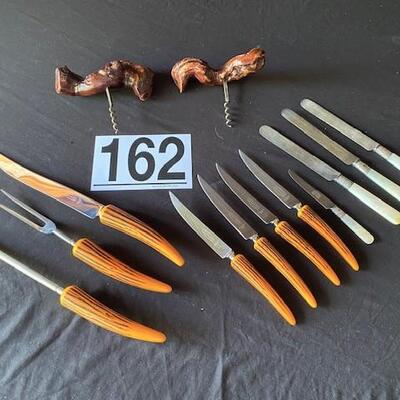 LOT#E162: Assorted Barker & Sons Knife & Cork Screw Lot
