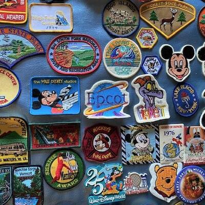 LOT#E163: Vintage Patches Lot #1