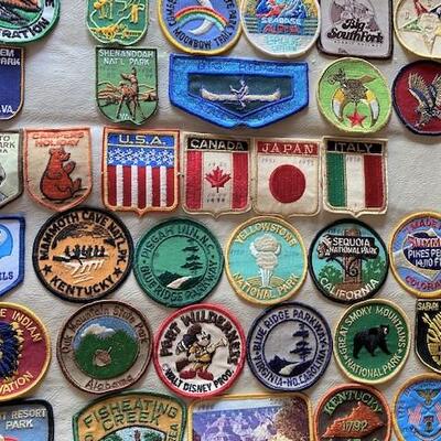 LOT#E164: Vintage Patches Lot #2
