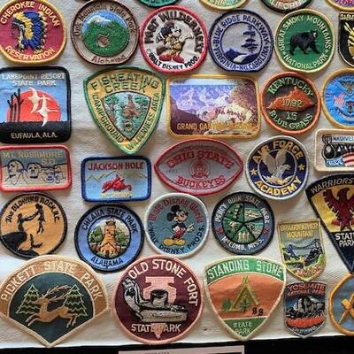 LOT#E164: Vintage Patches Lot #2
