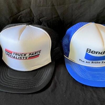 LOT#E176: Vintage Automotive Hats Lot #1