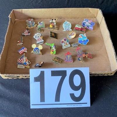 LOT#E179: Assorted Pin Lot
