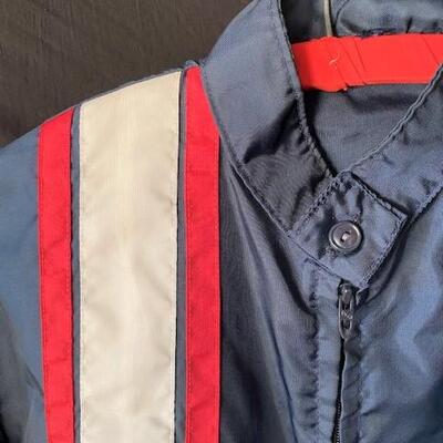 LOT#E181: Vintage Automotive Racing Jacket Small