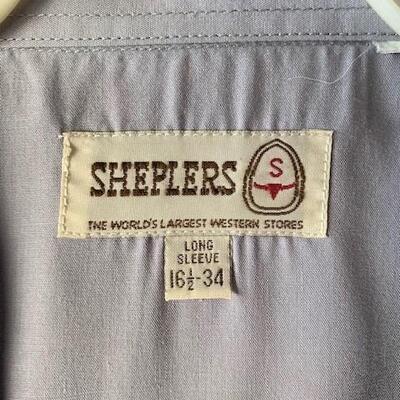 LOT#E189: Shepler's Vintage Men's Shirts