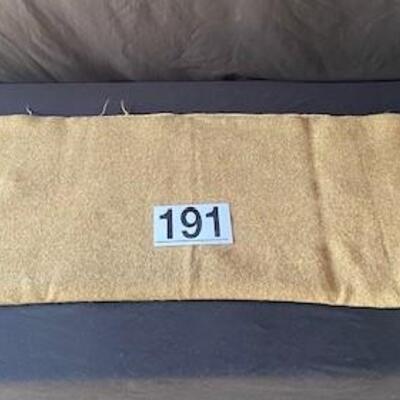 LOT#E191: WWII Era Wool Army Blanket