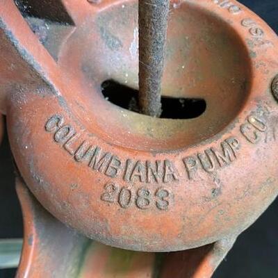 LOT#G217: Indoor Columbiana Pump