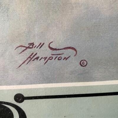 LOT#G226: Bill Hampton Ramrod Cowboy Print
