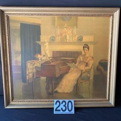 LOT#G230: Marguerite S Pearson "The Song"