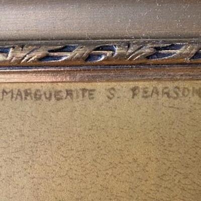 LOT#G230: Marguerite S Pearson "The Song"