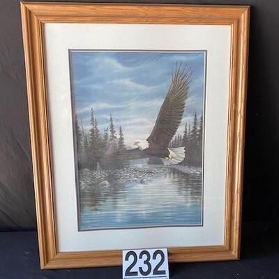 LOT#G232: Michael Monroe Framed Print