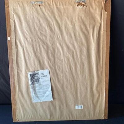 LOT#G232: Michael Monroe Framed Print