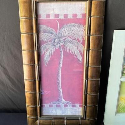 LOT#G234: Pair of Coastal Artwork