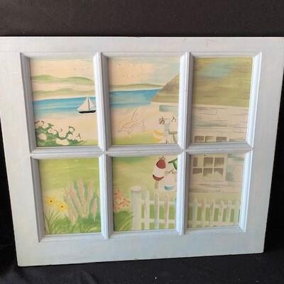 LOT#G234: Pair of Coastal Artwork