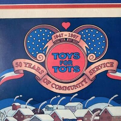 LOT#G235: US Marine Corps Toys for Tots 50th Anniversary