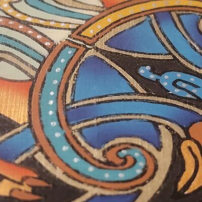 Lot 538: Celtic Artwork on Papyrus 