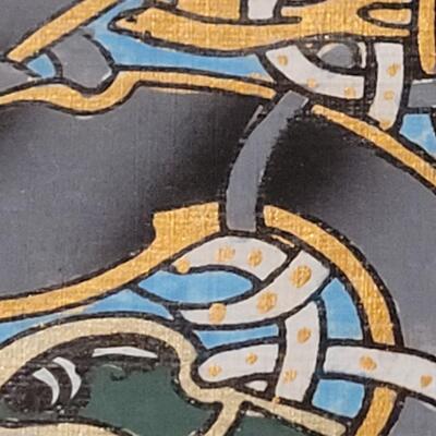 Lot 539: Celtic Art on Papyrus 
