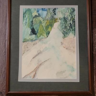 Lot 554: Original Watercolor unsigned