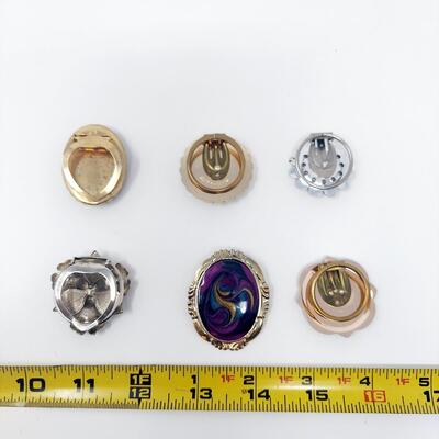 3 SCARF CLIPS - LOT #5 