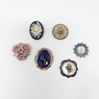 3 SCARF CLIPS - LOT #5 