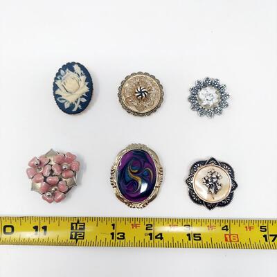 3 SCARF CLIPS - LOT #5 