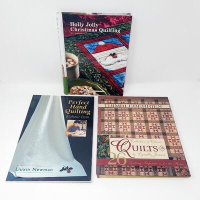 SET OF THREE QUILTING BOOKS 