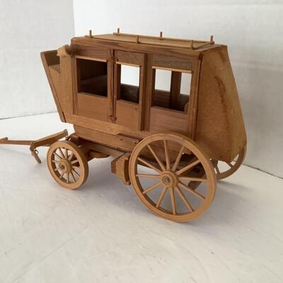 395. Wooden Wagon Model 