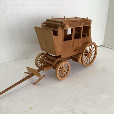 395. Wooden Wagon Model 