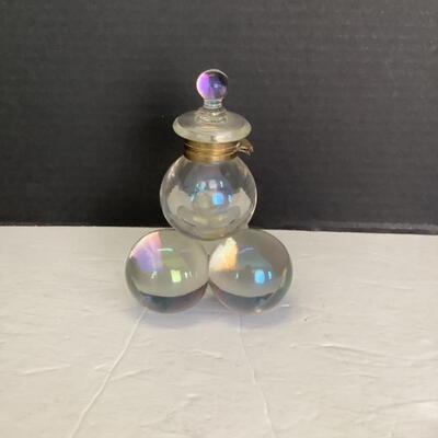 397. Vintage Victorian Cannonball Ink Well 