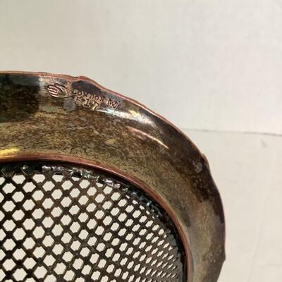 398. Millefiori Handkerchief Bowl & Reticulated Plated Pedestal Bowl