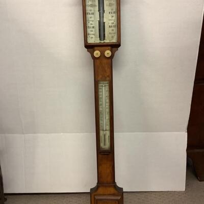 402. Antique Husbands & Clarke Opticians Barometer 