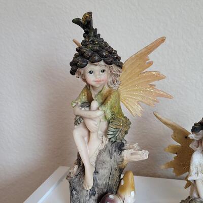 Lot 566: (3) Fairies - one has broken legs