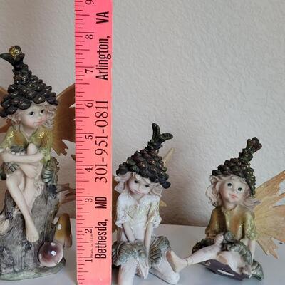 Lot 566: (3) Fairies - one has broken legs