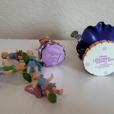 Lot 573: Little Plastic Fairies and Disney Hunchback of Notre Dame Figure
