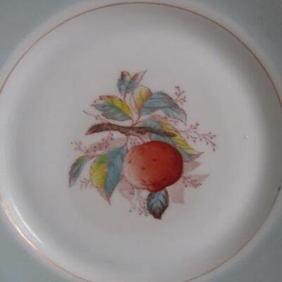 Group of Hand Painted Fruit Theme Plates (Approx 8 1/4