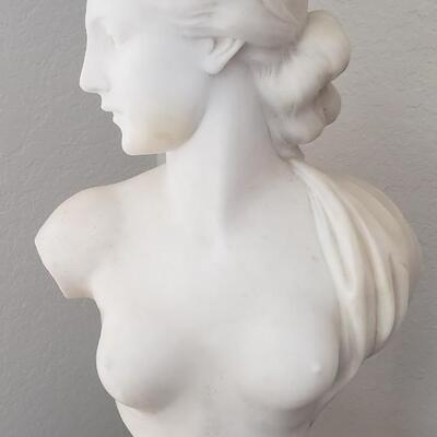 The French Lady Marble Bust