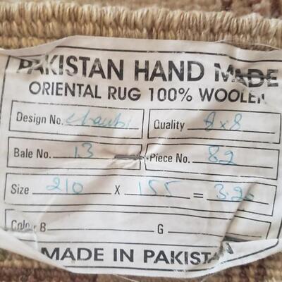Pakistan Hand Made Rug, 7 x 5
